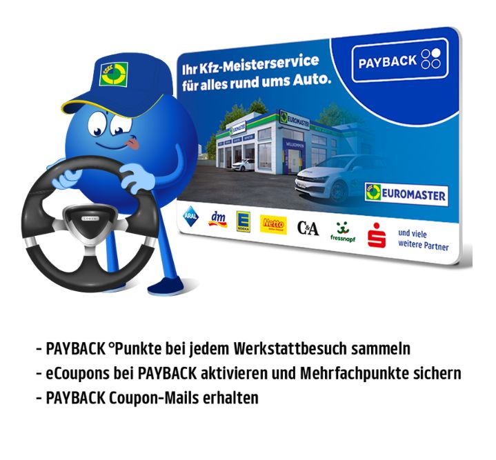 Jetzt Payback Punkte bei Euromaster sammeln